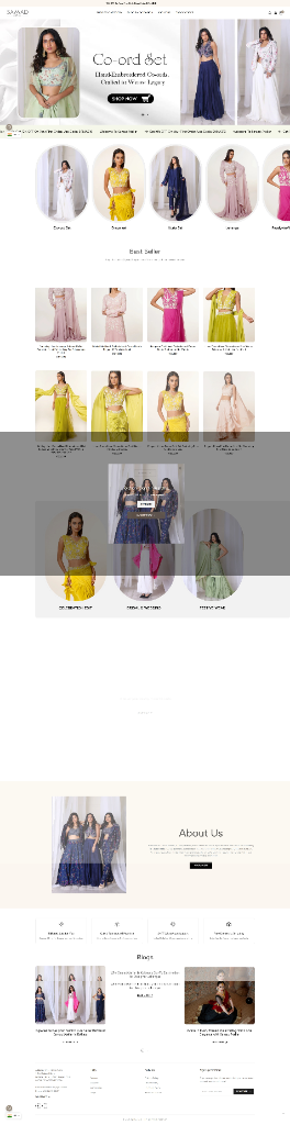 Samad Atelier website preview